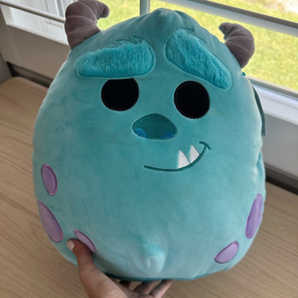 Squishmallows Blue and Purple Stuffed Animal